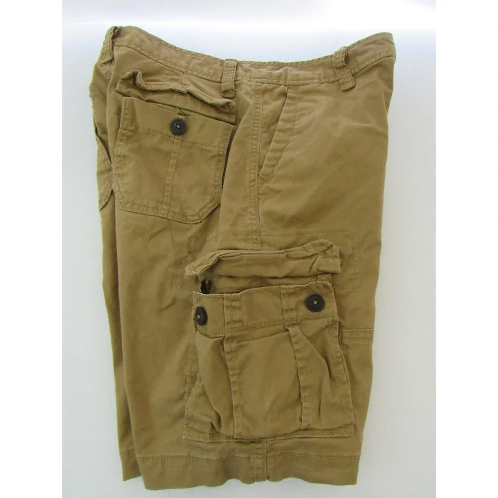 Aeropostale Sz 29 Khaki Tan Cargo Chino Shorts